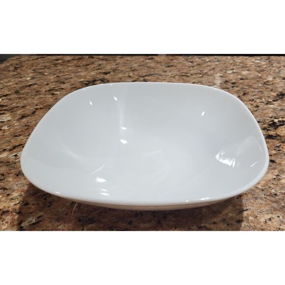 (Qty 1) IKEA Of Sweden White 8" Square Shaped Rounded Edges # 20726 - Picture 10 of 14